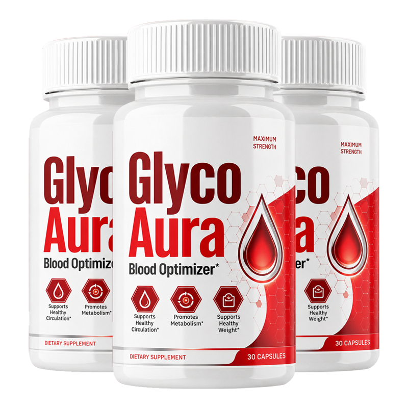 GlycoAura 3 bottle bundle for consistent daily metabolic wellness support